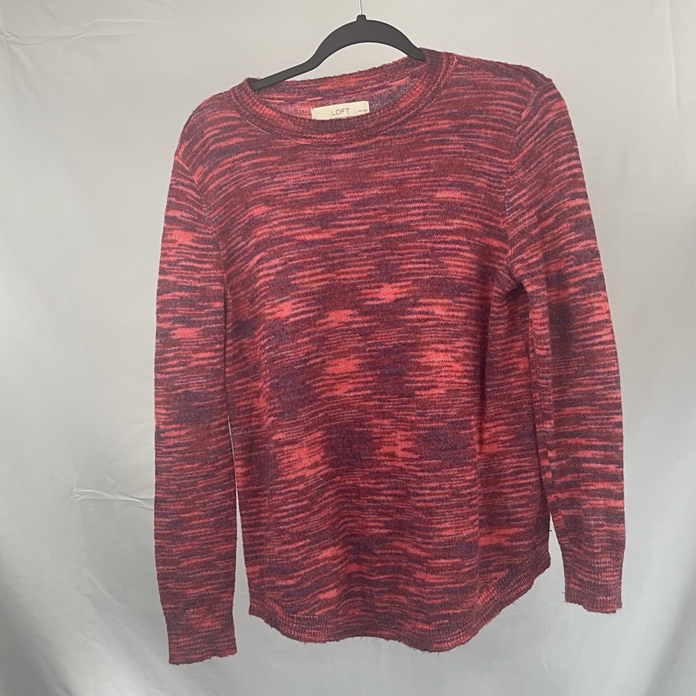 LOFT Pink Mohair Sweater